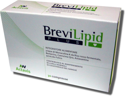 AUROBINDO PHARMA ITALIA SRL Brevilipid Plus Integratore 30 compresse