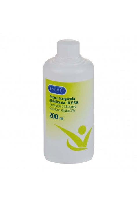 Alvita Acqua Ossigenata 10 Volumi 200ml ALLIANCE HEALTHCARE IT. DIS. SpA