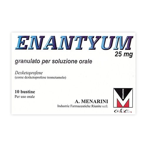 Enantyum 25 mg A.MENARINI. Ind. Farm. Riun. SrL