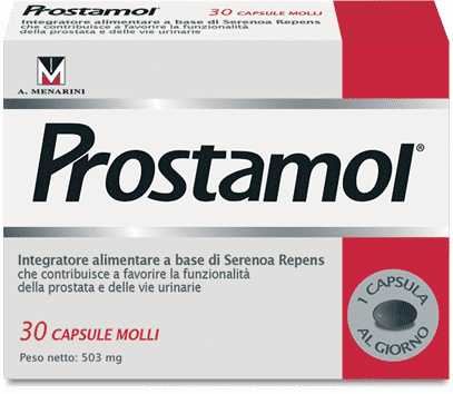 A.MENARINI IND.FARM.RIUN.Srl Prostamol Integratore Alimentare 30 Capsule