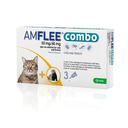 Amflee Combo Gatti e Furetti 3 Pipette