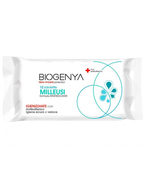 Biogenya Milleusi 12 Salviette Igienizzanti