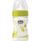 Chicco BibeChicco Biberon Benessere Flusso Normale Tettarella Caucciù 0M+ 150ml ron Benessere Flusso Normale Tettarella Caucciù 0+ 150ml 