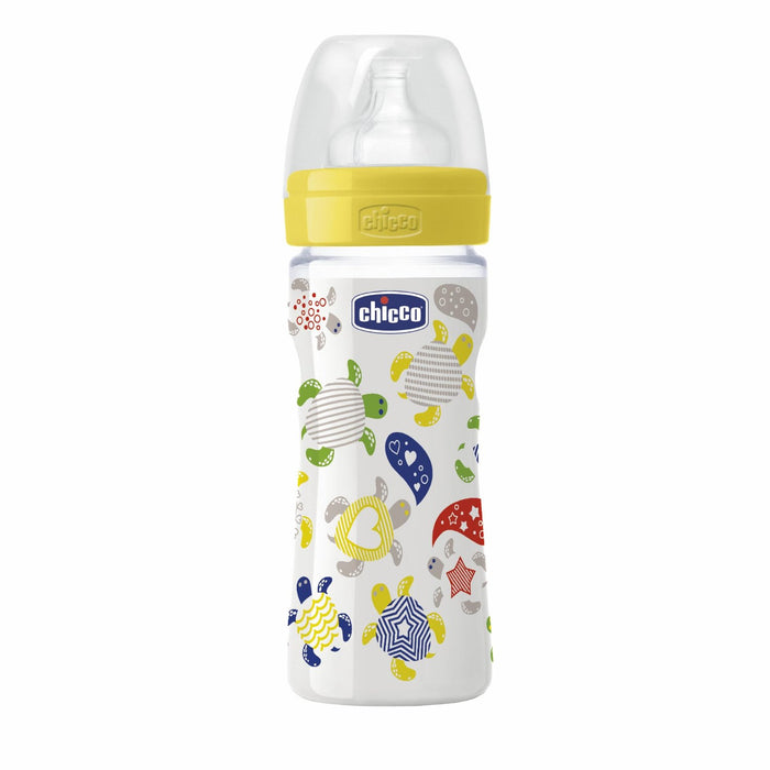 Chicco Biberon Benessere Tettarella Caucciù 2M+ 150ml 