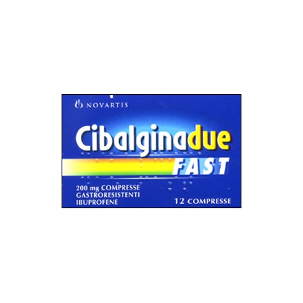 Cibalgina Due Fast 200mg 12 Compresse 