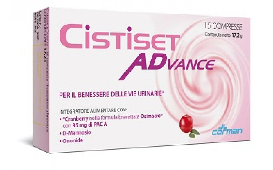 CORMAN SpA Cistiset Advance 15 Compresse