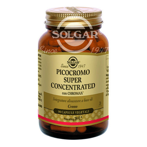 Solgar Picocromo Super Concentrated Integratore Alimentare 90 Capsule Vegetali 29g