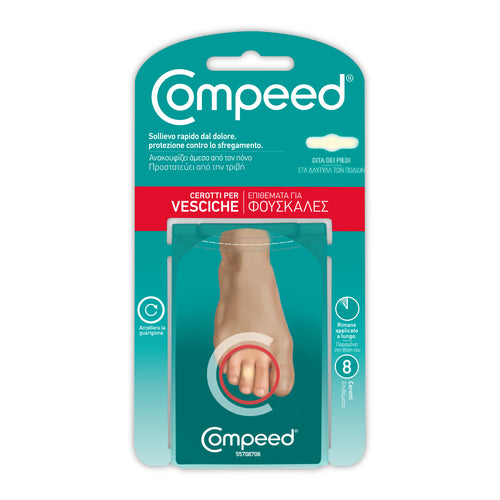 Compeed Vesciche Dita Dei Piedi 8 Pezzi