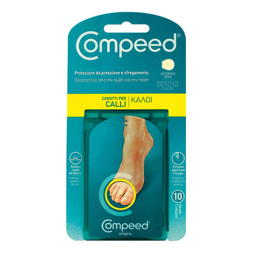 Compeed Cerotti Calli Interno Dita 10 Pezzi