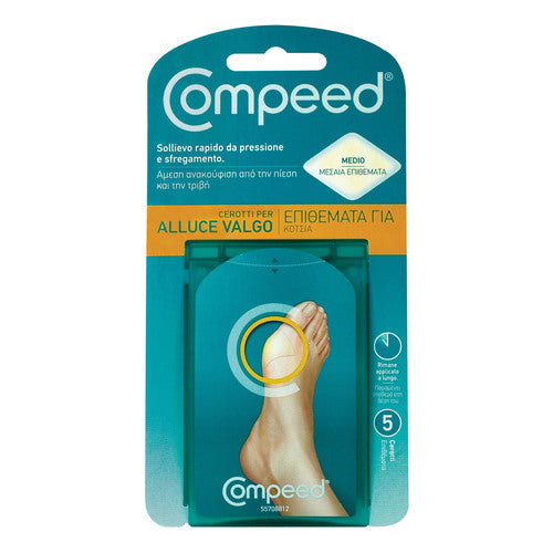 Compeed Cerotti Alluce Valgo 5 Pezzi