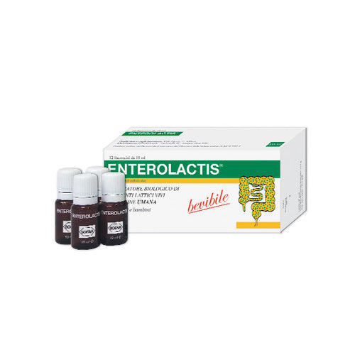 Enterolactis 12 Flaconi da 10ml