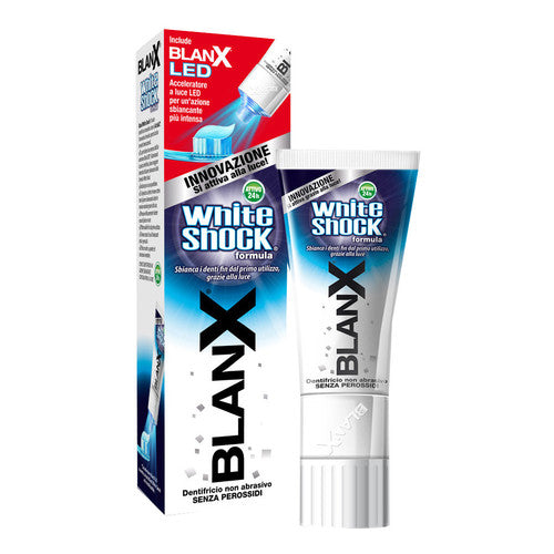 Dentifricio Blanx White Shock 50ml + Led