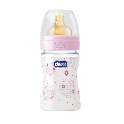 Chicco Biberon Flusso Normale Tettarella Caucciù 0M+ 150ml