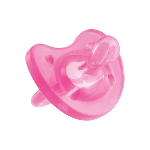 Chicco Gommotto Silicone Rosa 4M+