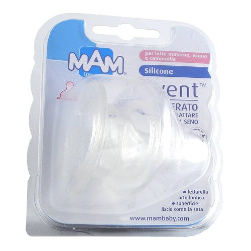 Mam Teat Tettarella Flusso Medio 2M+ 2 pezzi