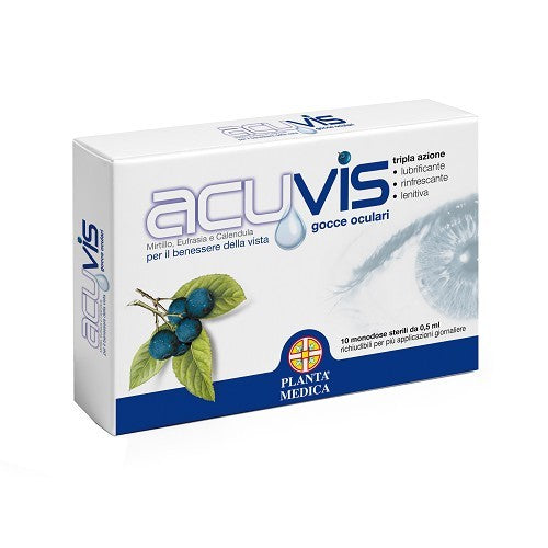PLANTA MEDICA Acuvis Gocce Oculari 10 Fiale Monodose