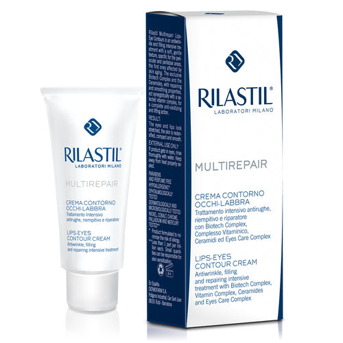 Rilastil Multirepair Crema Contorno Occhi-Labbra 15 ml