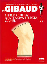 Dr. Gibaud Ginocchiera Biestensiva Felpata Camel Tg.5