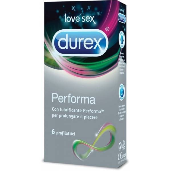 Durex Preservativi Performa Ritardanti 6 pezzi