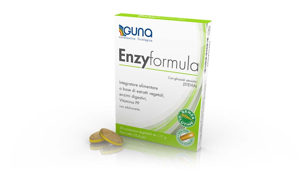 GUNA Enzyformula 20 compresse deglutibili