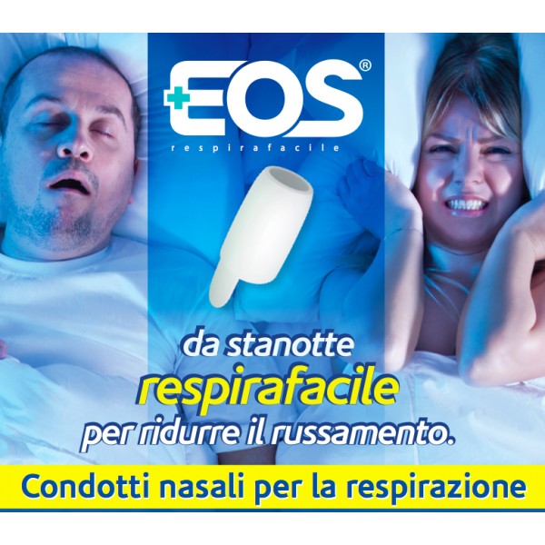 Eos RespiraFacile Condotti Nasali Per la Respirazione S/M 2PZ