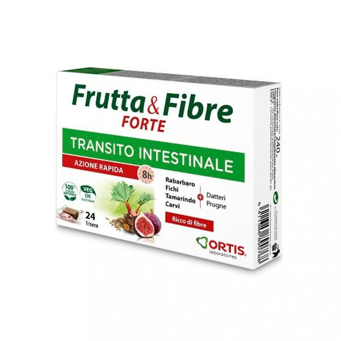 Ortis Frutta & Fibre Forte 24 Cubetti