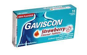 Gaviscon Compresse Masticabili Gusto Fragola 16 Compresse 250mg