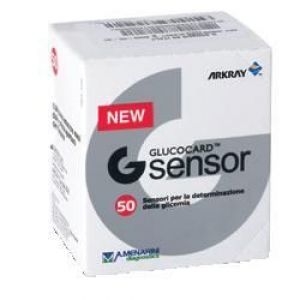 Glucocard G Sensor 50 pezzi