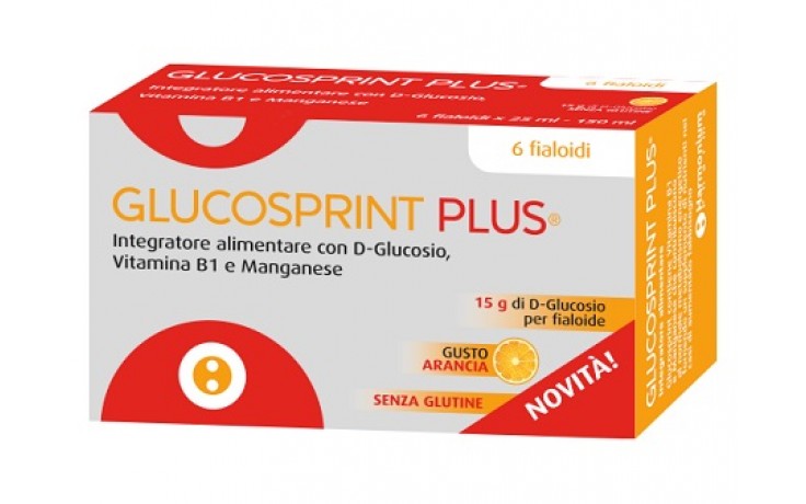 GLUCOSPRINT PLUS 6 Flaconi da 25Ml