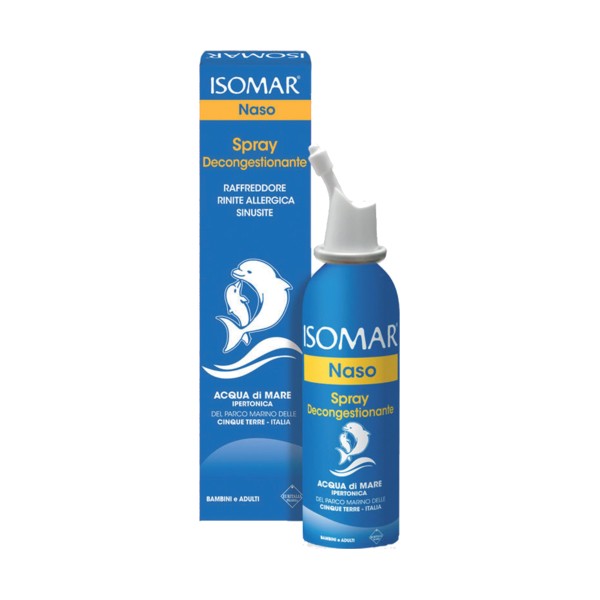 ISOMAR Naso Spray Decongestionante Congestione Intensa Getto Forte 200ml