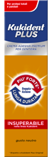 Kukident Plus Doppia Azione Crema Adesiva Premium Per Dentiera 40g