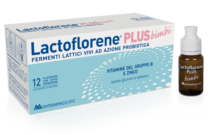MONTEFARMACO OTC Lactoforene Plus Bimbi 12 Flaconi