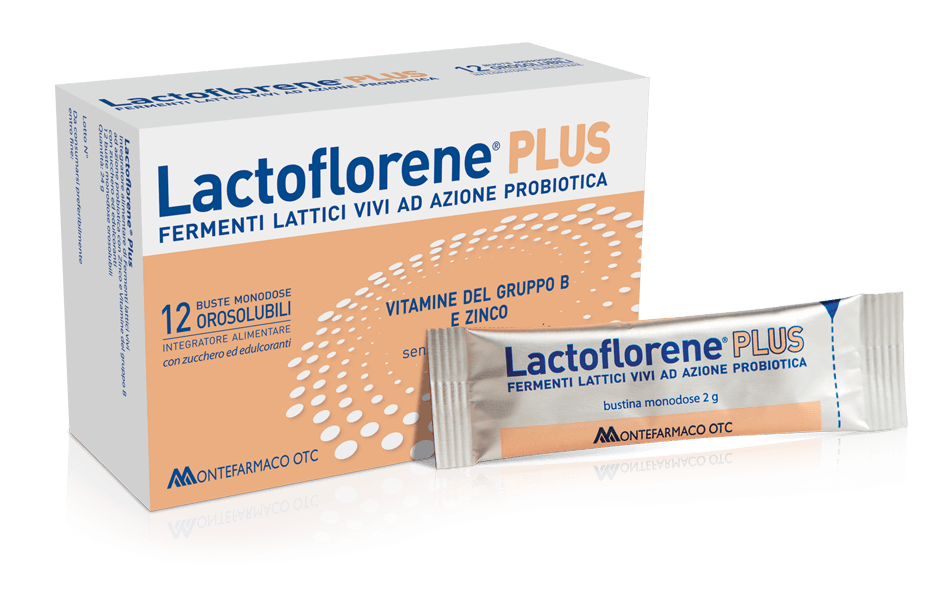 MONTEFARMACO OTC Lactoforene Plus 12 Bustine Orosolubili