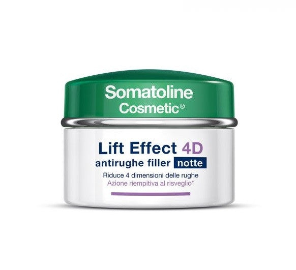 Somatoline Cosmetic Lift Effect 4D Crema Antirughe Filler Notte 50ml