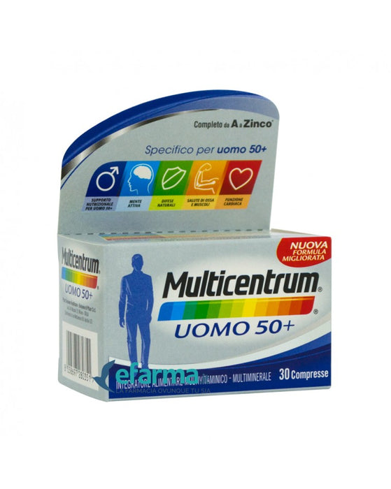 Multicentrum Uomo 50+ 30 compresse