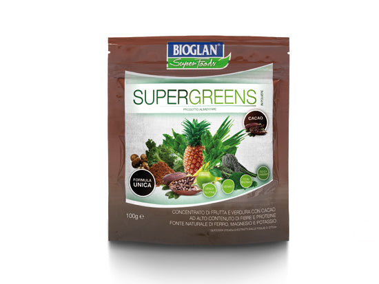 Named Bioglan Superfoods Supergreens Cacao
