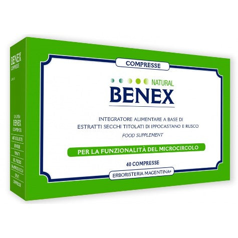 Natural Benex Integratore Alimentare 40 Compresse