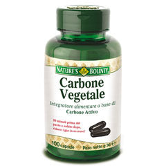 Nature's Bounty Carbone Vegetale 100 capsule