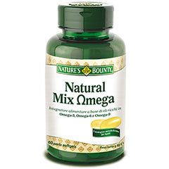 Nature's Bounty Natural Mix Omega 60 perle softgels