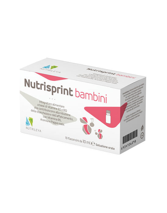 Nutrileya Nustrisprint Bambini 10 Flaconi da 10 ml