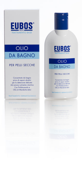 EUBOS Olio da bagno ricarica da 400ml