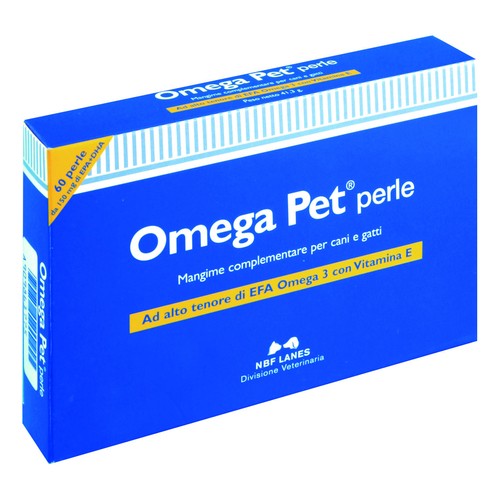 NBF LANES SrL Omega Pet Integratore 60 perle