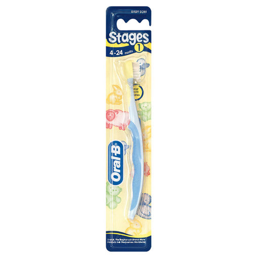 Oral-B Spazzolino Stages1 4-24 Mesi Setole Extra-Morbide