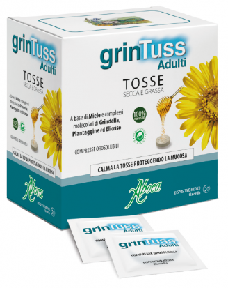 Aboca GrinTuss Adulti Tosse Secca e Grassa 20 compresse