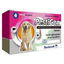 NORBROOK LABORATOIRES Pestigon Antiparassitario Spot-On Cani Taglia Grande 20-40 kg 4 pipette