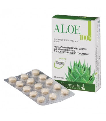 PHARMALIFE Aloe 100% 60 Compresse