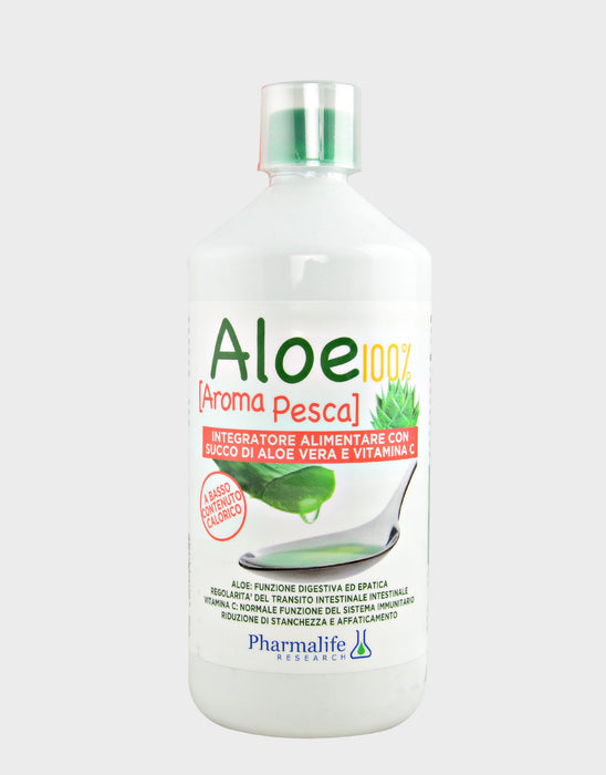 PHARMALIFE Aloe 100% & Aroma Pesca 1 Litro