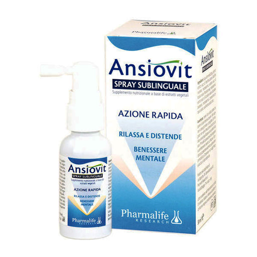 PHARMALIFE Ansiovit Spray Sublinguale 30 Ml