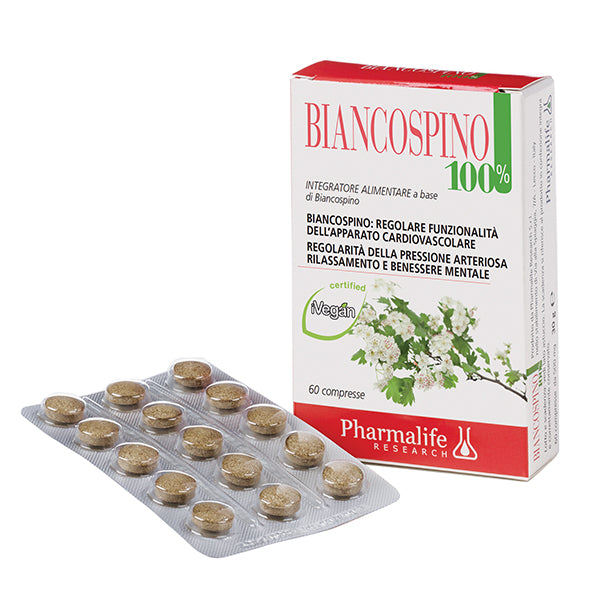 PHARMALIFE Biancospino 100% 60 Compresse