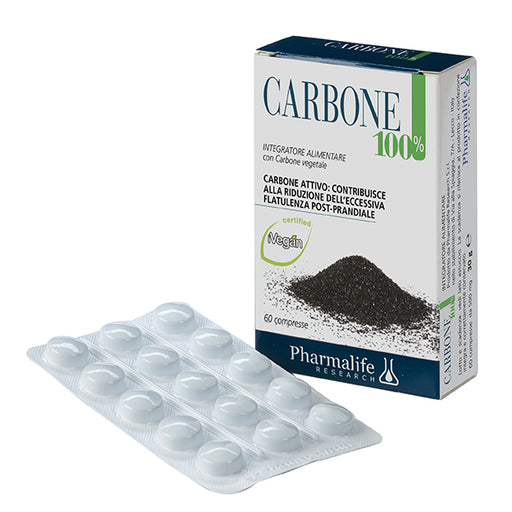PHARMALIFE Carbone 100% 60 Compresse